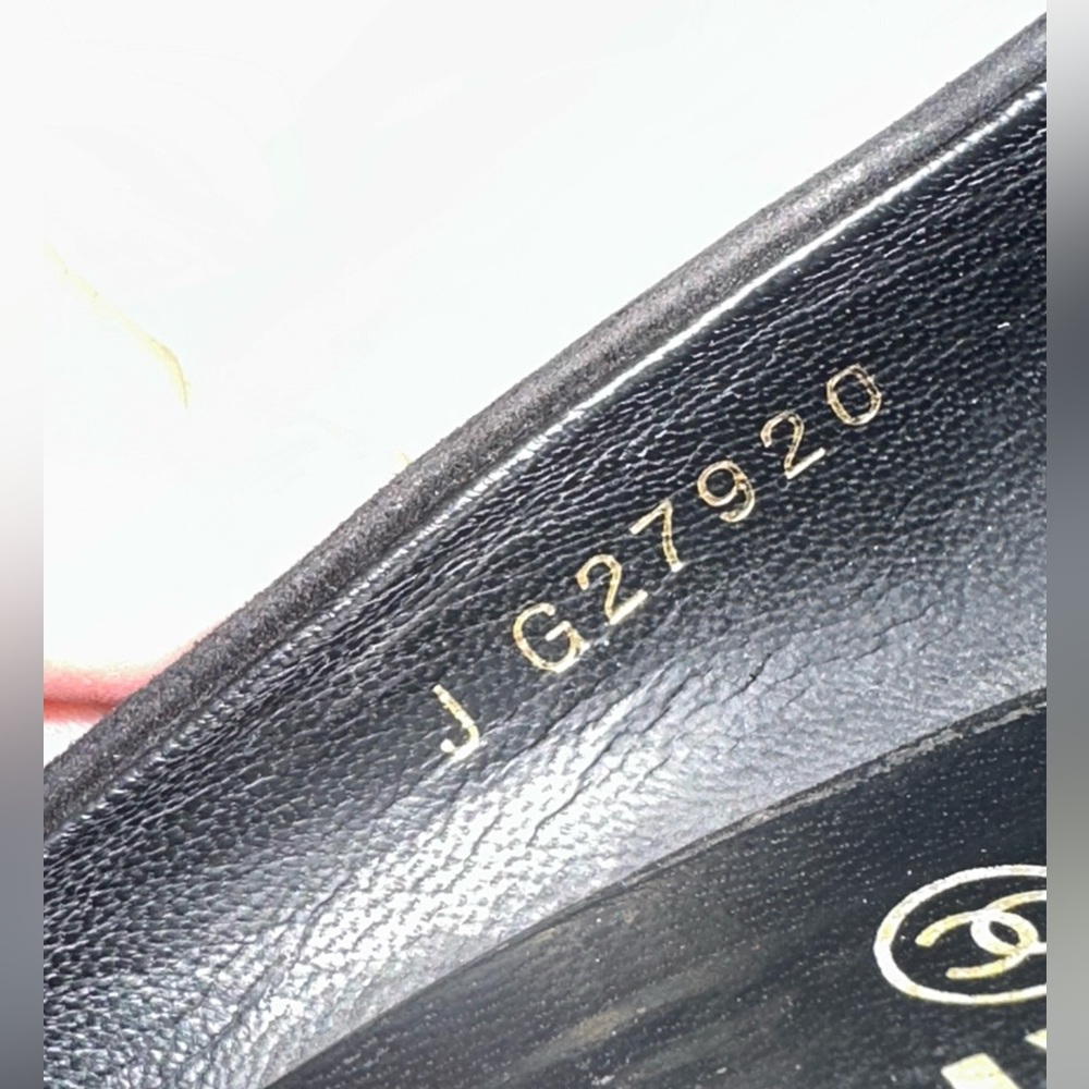CHANEL heels Black Leather - Picture 4 of 12